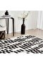 Ashton Textured Rug 200x290cm - Black