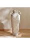 Rezar Metal Vase 28x25x56.5cm - Beige - 4