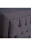 BIANCA HEADBOARD VELVET GREY L-90 : H-125 CM - 3