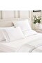 Reflection Home Orla Floral Embroidered 3-piece Queen Duvet Cover Set 200x200cm - Grey - 3