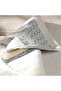 Warner Border 6 Piece Yarndyed Jacquard Towel Set- Grey - 3