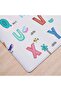 Alphabet Printed Non Slip Playmat 125x185cm- Multi - 2