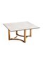 Topsy New Coffee Table - White Gold - 5