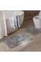 Ada Cozysoft 2-piece Set Bathmat 50X80 and 40X60 cm- Grey
