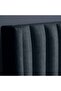VENUS HEADBOARD CHANEL DARK GREY L-120 : H-125 CM - 4