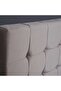 Vista Headboard Velvet Beige L-100 : H-125 Cm - 5