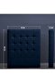 VISTA HEADBOARD CHANEL NAVY BLUE L-100 : H-125 CM - 5