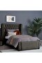 NEPTUNE HEADBOARD CHANEL LIGHT BROWN L-120 : H-125 CM - 6