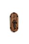 Equinox Gear Wall Clock 80x34x8cm- Brown - 2