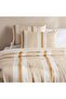 Woven Dreams Lane 3-piece King Comforter Set 240x260cm - Ochre - 2