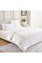 Reflection Home Orla Floral Embroidered 3-piece Queen Duvet Cover Set 200x200cm - Grey