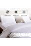 Elegance 3-Piece Duvet Cover Set 260x220cm - White - 5