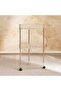 Multiutility Corner Storage Rack With Wheels-25.5x22x61.3 Cm-clear - 4