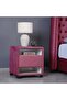 EMIRATES SPACE NIGHT STAND-VELVET~PINK