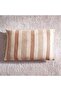 Serene Woven Stripe Filled Cushion 40x60cm - Rust - 5