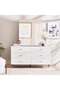 Aversa Dresser With 6 Drawer And Mirror - White - 2