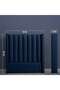 VENUS HEADBOARD CHANEL NAVY BLUE L-120 : H-125 CM - 5