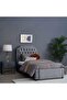 ANDROMEDA HEADBOARD CHANEL GREY L-120 : H-125 CM - 6