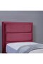 TROJAN HEADBOARD VELVET PINK L-100 : H-125 CM