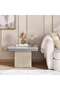 Lugo End Table - Gold White - 2
