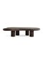 HARPER COFFEE TABLE WOOD LARGE - BROWN - 5