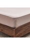 Premium Turkish Cotton Jersey King Fitted Sheet 180x200+33cm -soft Blush