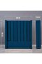 VENUS HEADBOARD VELVET BLUE L-90 : H-125 CM - 4