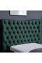 MARS HEADBOARD CHANEL OLIVE GREEN L-90 : H-125 CM - 3