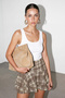 Green Side Zipper Mini Layered Chiffon Short Skirt Tdrss26Sr00012
