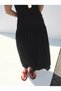 Almira Red Suede Leather Flat Sole Women's Flip Flops - 7