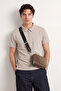 Taş Regular/Normal Kesim Pike Fermuarlı Polo Yaka T-Shirt TMNSS23PO00019 - 3
