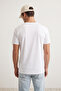 Unisex Siyah-Antrasit Melanj-Beyaz Slim Bisiklet Yaka %100 Pamuk 3'lü Paket T-Shirt TMNSS19BO0007 - 9