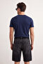 Siyah-Beyaz-Antrasit-Bordo -Lacivert Slim/Dar 5'li Basic %100 Pamuklu T-shirt TMNAW20TS0243 - 12
