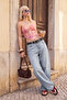 Açık Mavi Normal Bel Bol Kesim Baggy Jeans TWOAW26JE00052