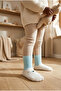 Bear Patterned Baby Socket Socks Blue