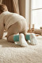 Bear Patterned Baby Socket Socks Blue - 2