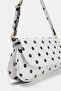 White Polka Dot Women's Mini Shoulder Bag Takaw27Oc00048 - 7