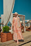 Women's Ethnic Bohemian Pattern Dress Orange - 7