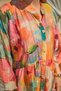 Women's Abstract Pattern Dress Fuchsia - 11