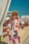 Women's Freiruz Pattern Dress Powder - 5