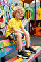 Kids Ds Storm Black and White Children's Sneaker - 7