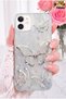 iPhone 16 Plus Case Shiny Hologram Butterfly Pattern Shock Absorbing Silicone with Camera Protection - 2