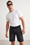Siyah-Beyaz-Antrasit-Bordo -Lacivert Slim/Dar 5'li Basic %100 Pamuklu T-shirt TMNAW20TS0243 - 14
