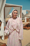 Women's Moonflower Gold Ornament Detail Dress Pink - 9