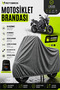 Motorcycle Tarpaulin Motorbike Tarpaulin Bajaj Dominar Compatible Thermoguard-X Gray Waterproof Uv Protected Motor Cover