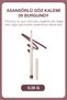 Waterproof Burgundy Eyeliner with a Brush Applicator |   09 Burgundy