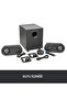 Z407 2.1 Subwoofer ve Kablosuz Kontrollü Bluetooth Bilgisayar Hoparlörleri, Siyah 980-001348 - 7