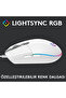 G102 Lightsync White 910- 005824   8000Dpi 6 Key Optical Rgb White Wired Gaming Mouse - 3