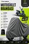 Thermoguard-X Motorcycle Tarpaulin Arora Compatible Safari Thickest Fabric Lifetime Use with Buckles