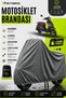 Kuba Trendy Compatible Gray Motorcycle Tarpaulin Thickest Fabric Lifetime Use